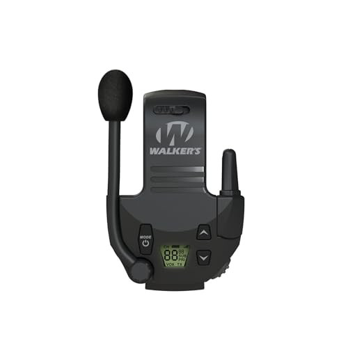 Walker's Bluetooth Walkie Talkie Attachment for Razor Electronic Ear Muffs