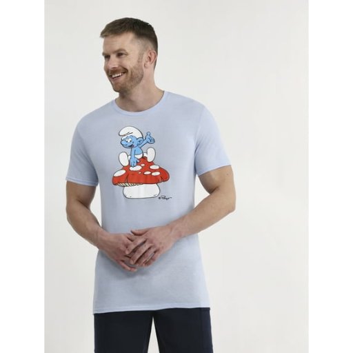 Smurfs Men’s Graphic Tee Shirt (XS-3XL)