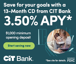 CIT 13-Month CD