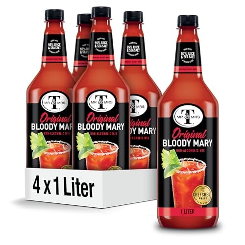Mr & Mrs T Original Bloody Mary Mix 4-Pack Deal