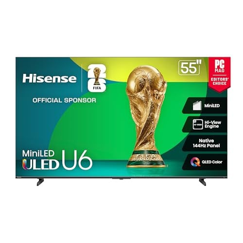 Hisense 55" 4K UHD Mini-LED Smart Fire TV 144Hz Deal