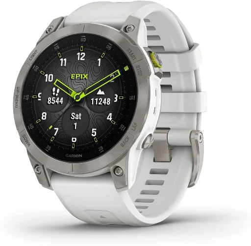 Certified Refurbished Garmin epix Gen 2 Sapphire Smartwatch 47 mm