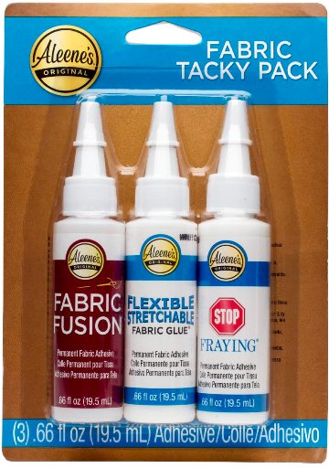 Aleene's Fabric Glue Variety 3-Pack 0.66-Oz