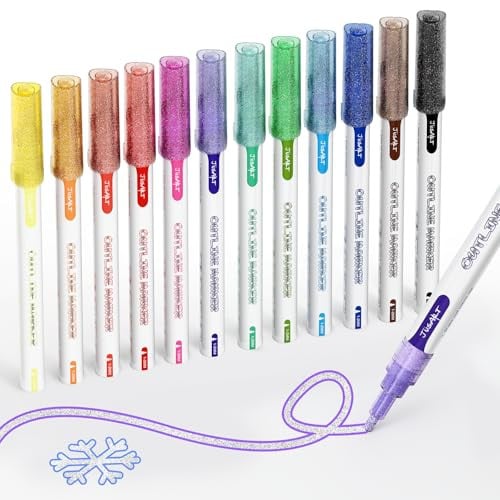 JusArt Double Line Outline Markers 12 Count Deal
