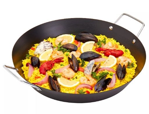 Infuse Latin Carbon Steel 15" Paella Pan