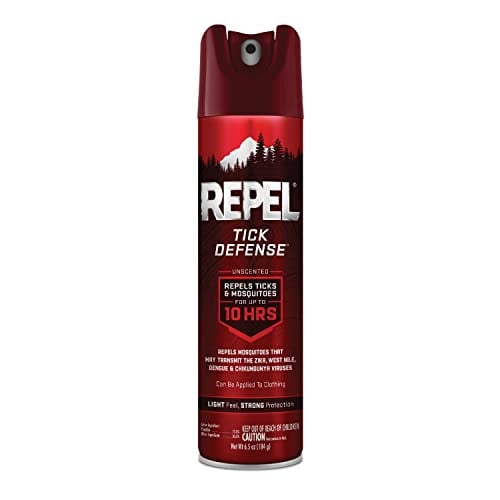 6.5-Ounce Repel Tick Defense Unscented Aerosol Spray Deal