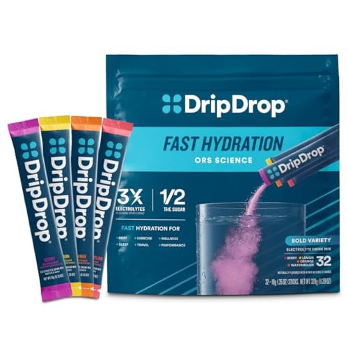 DripDrop ORS Electrolyte Powder Watermelon 32-Count Deal