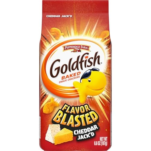 Goldfish Flavor Blasted Cheddar Jack'd Crackers 6.6 oz Deal