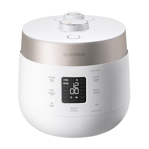 6-cup Cuckoo Twin Pressure Rice Cooker & Warmer (White) Deal