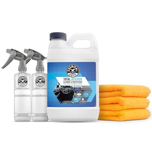 Chemical Guys Total Interior Cleaner & Protectant 64-fl oz Refill Kit w/ 2 Dilution Bottles & 3 Microfiber Towels Deal