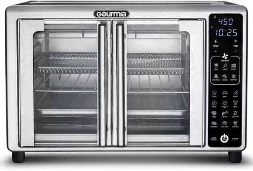 Gourmia 24L French Door 6-Slice Digital Toaster Oven Air Fryer Deal