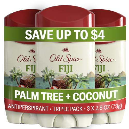 Old Spice Antiperspirant Deodorant for Men Fiji 3-Pack 2.6-Oz Deal