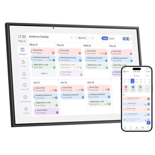10.1 Inch Digital Touchscreen Calendar Wall Planer Deal
