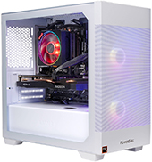 PowerSpec G527 Gaming Desktop: Ryzen 5 7500X3D, RX 9060 XT (16GB), 32GB DDR5, 1TB SSD