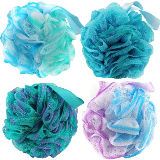 Chuya Bath Loofahs 4-Pack