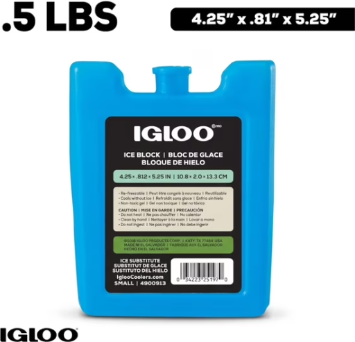 Igloo MaxCold Small Ice Freeze Block, Blue Deal