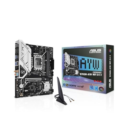 ASUS B760M-AYW WiFi D4 II Intel B760 (LGA 1700) mATX Motherboard Deal