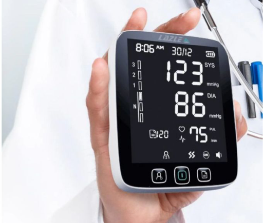 Automatic Upper Arm Blood Pressure Monitor with Digital Display and 2 Person Memory