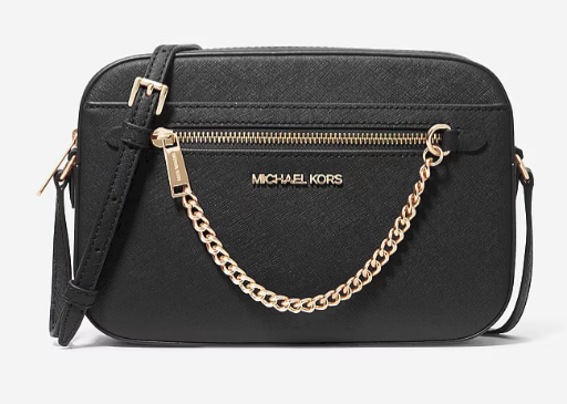 Michael Kors Jet Set Large Saffiano Leather Crossbody Bag
