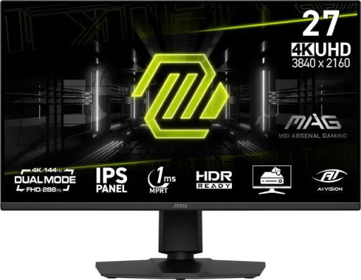 27" MSI MAG 275UPD E14 288Hz 4K UHD Rapid IPS Gaming Monitor