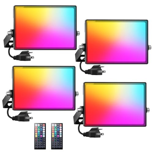 4-Pack Onforu 30W (2500Lm) LED Flood Outdoor IP66 Lights