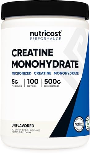 (Prime Deal) Nutricost Creatine Monohydrate Micronized Powder 500G Deal