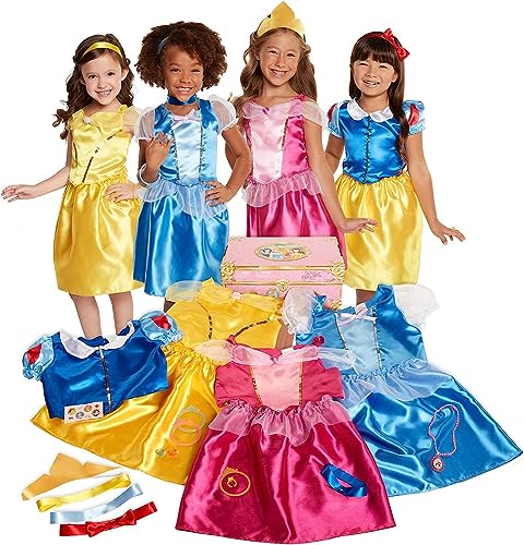 Disney Princess Dress Up Trunk Deluxe 21-Piece Costume Set Deal
