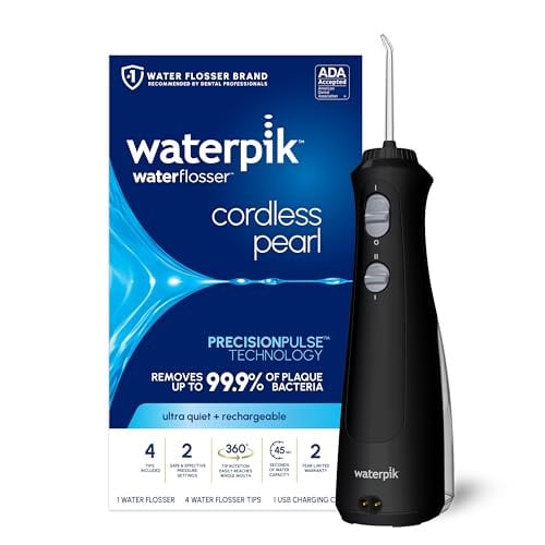 Waterpik Cordless Pearl Rechargeable Portable Water Flosser Deal