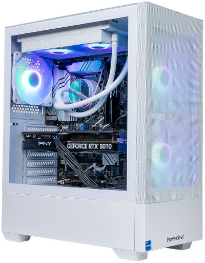 PowerSpec G456 Gaming PC: i7-14700KF, RTX 5070, 32GB DDR5-6000, 1TB SSD Deal