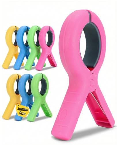 Jumbo Towel Clips 8-Pack Deal