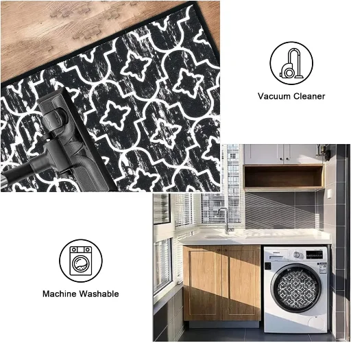 Machine Washable Non-Slip Kitchen Mat (Set of 3)