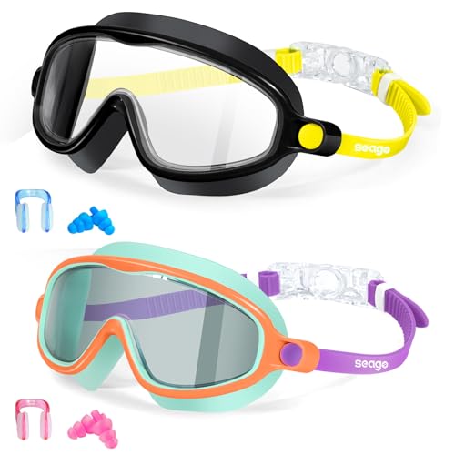 Swim Goggles for Kids 2-Pack