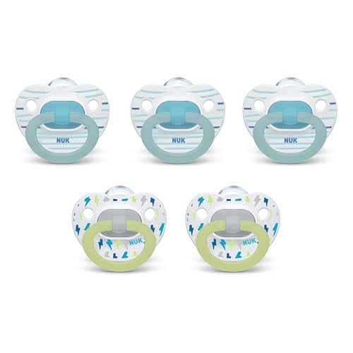 NUK First Choice Classic Orthodontic Baby Pacifier 5-pack