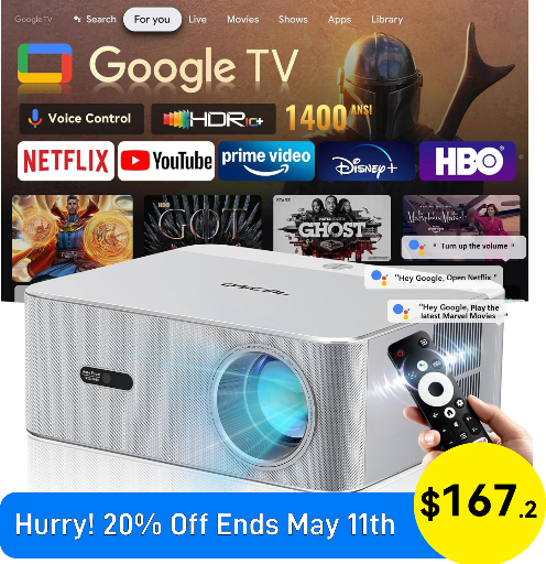 Blackview OSCAL PV800PRO 4K Smart Projector