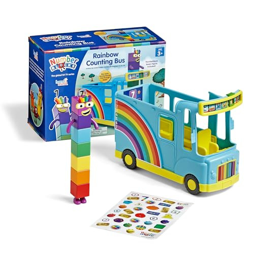 hand2mind Numberblocks Rainbow Counting Bus