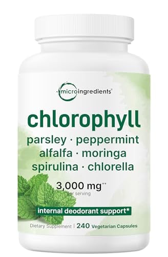 Micro Ingredients Chlorophyll Super Greens Complex 240 Veggie Capsules