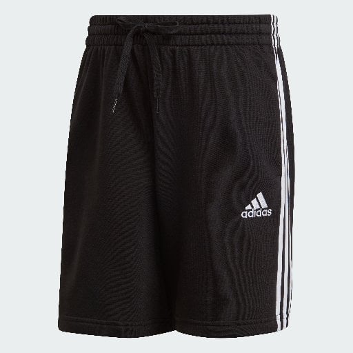 Adidas Men Essentials French Terry 3-Stripes Shorts Deal