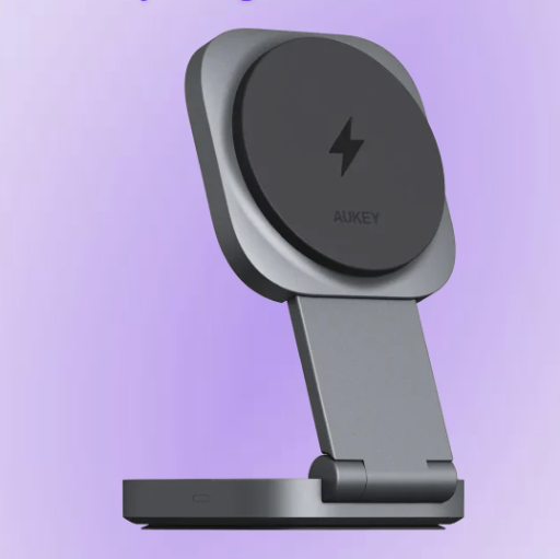 Aukey Magfusion Qi2 2-in-1 Foldable Charger Deal