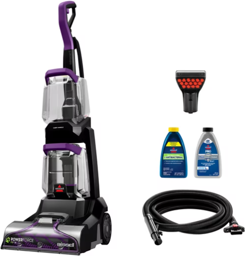 BISSELL PowerForce Pet XL Upright Deep Cleaner 10" Clean Path Deal