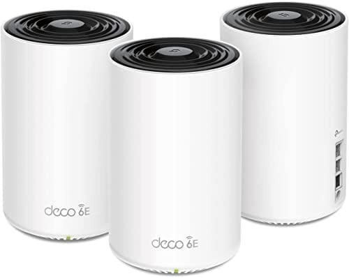 TP-Link Deco XE75 Pro AXE5400 Tri-Band WiFi 6E Mesh System 3-Pack Deal