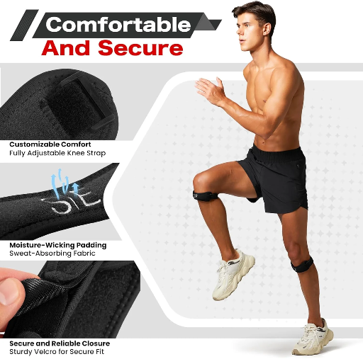 Special Essentials Patellar Tendon Knee Support Strap 2-Pack Deal
