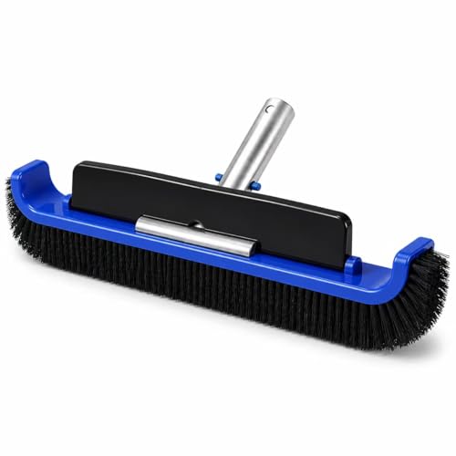 17.5" Curved Swimming Pool Cleaning Brush with Reinforced Bristles Deal