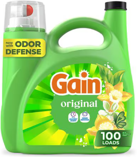 Gain Laundry Detergent 32-Count Flings or 99-132oz Fluid Deal