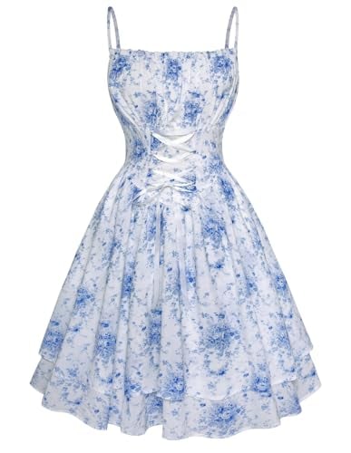 Scarlet Darkness Women's Corset Milkmaid Dress