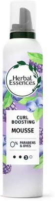Herbal Essences Mousse 6.8 Fl Oz (Volumizing or Curl Boosting) - 2-Pack Deal