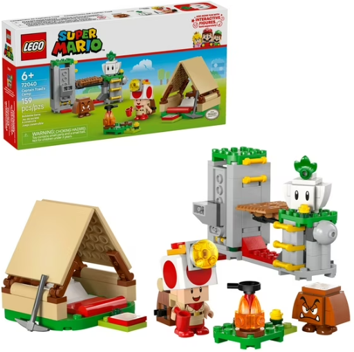 LEGO Super Mario: Expansion Set - Captain Toad's Camp (159-Piece)