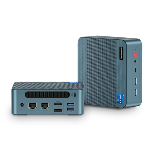 BOSGAME P2 Plus Mini PC - Intel Core i7-12700H, 32GB DDR5, 512GB SSD