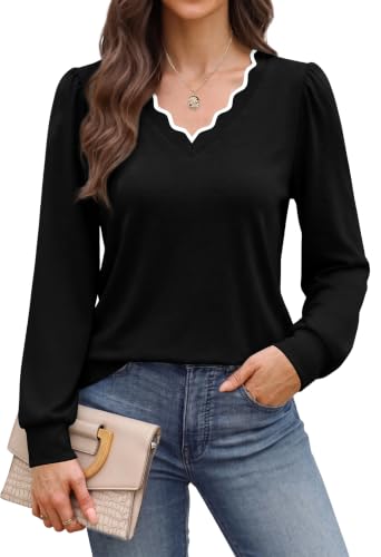 OFEEFAN Women's Long Sleeve Tops Deal