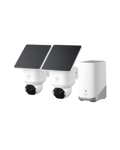 eufy Security SoloCam E42 2-Cam Kit + HomeBase S380