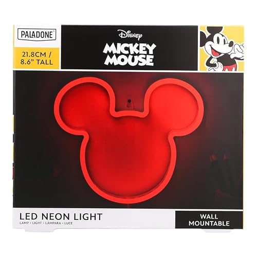 Paladone Disney Mickey Mouse Ears LED Neon Wall Light Deal